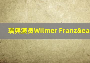 瑞典演员Wilmer Franzén